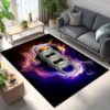 Tapis Car Audi Fire Heart