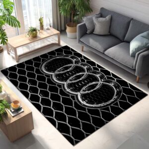 Tapis Car Audi Grey Background 03