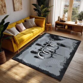 Tapis Car Audi Grey Background 04