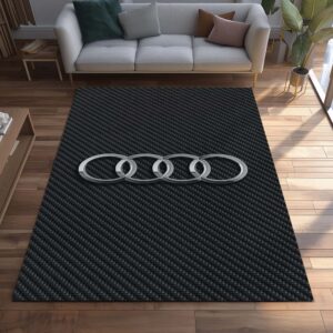 Tapis Car Audi Grey Background 05