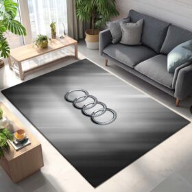 Tapis Car Audi Grey Background