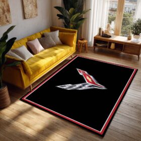 Tapis Car Corvette Sport Racing Car 02