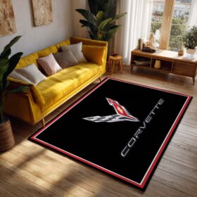 Tapis Car Corvette Sport Racing Car