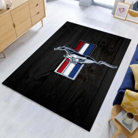 Tapis Car Ford Mustang Wooden Style