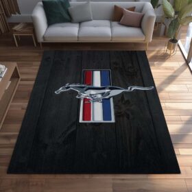 Tapis Car Ford Mustang Wooden Style