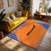 Tapis Car Formula 1 Mclaren F1 Orange Color