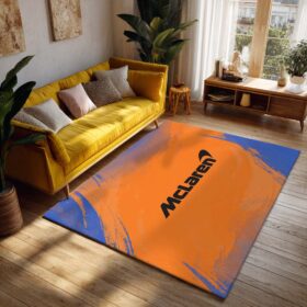Tapis Car Formula 1 Mclaren F1 Orange Color