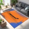 Tapis Car Formula 1 Mclaren F1 Orange Color