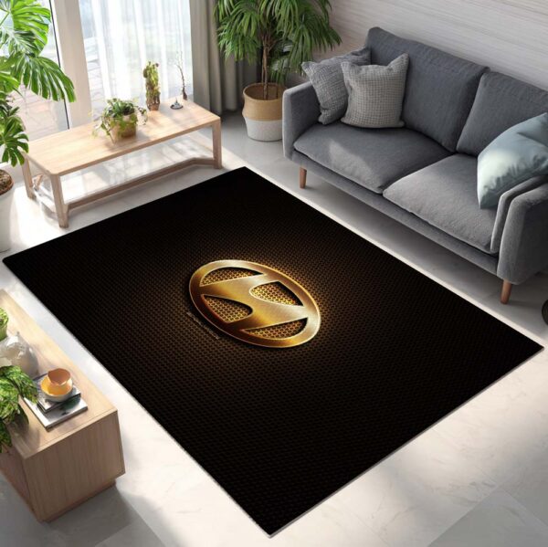 Tapis Car Hyundai metal grid background