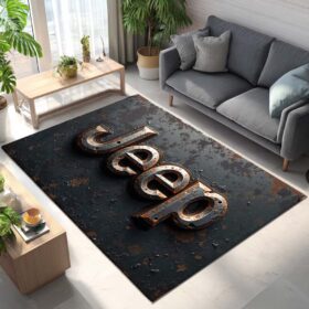 Tapis Car Jeep metal logo