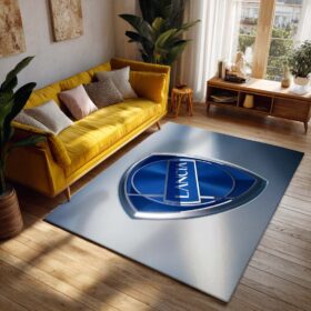 Tapis Car Lancia Car Blue Style 02