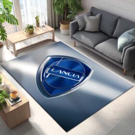 Tapis Car Lancia Car Blue Style 02