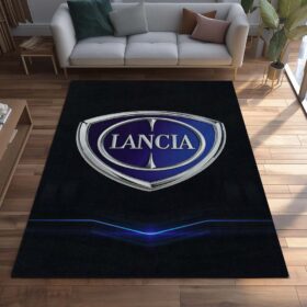 Tapis Car Lancia Car Blue Style