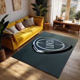 Tapis Car Lancia Car Silver Style