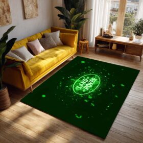 Tapis Car Land Rover Green Neon Lights
