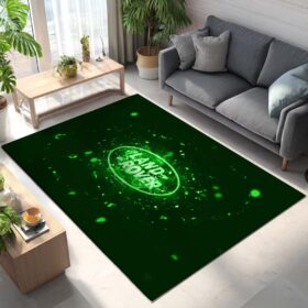 Tapis Car Land Rover Green Neon Lights
