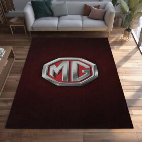 Tapis Car MG Dark Red Background