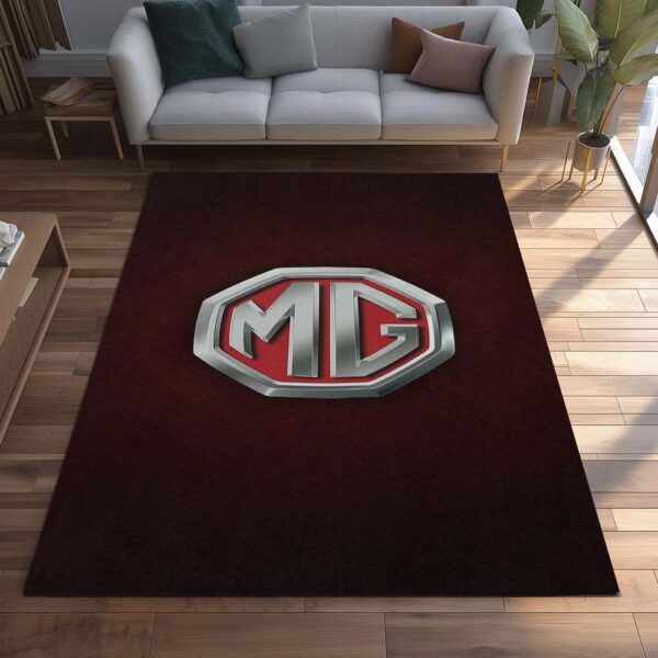 Tapis Car MG Dark Red Background