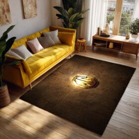 Tapis Car MG brown metal