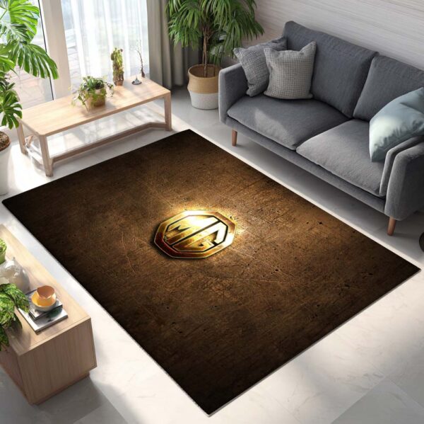 Tapis Car MG brown metal