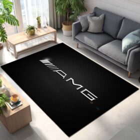 Tapis Car Mercedes AMG Logo Silver