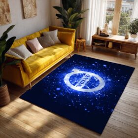 Tapis Car Volvo Blue Neon Lights