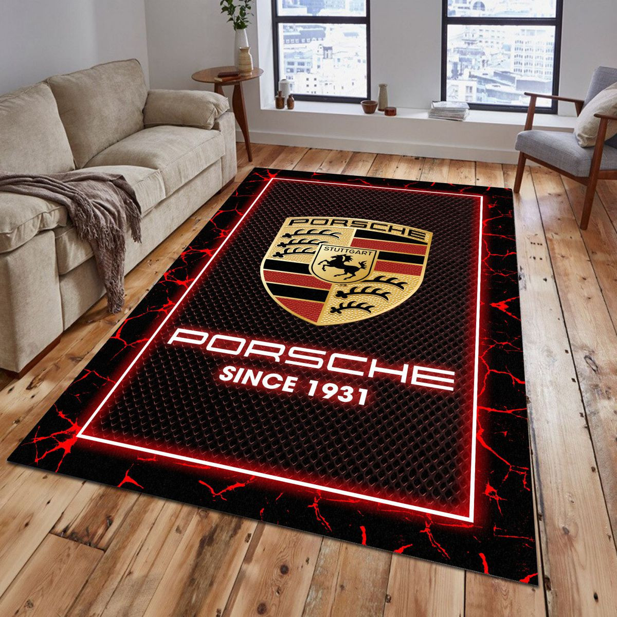 Tapis Porsche 08