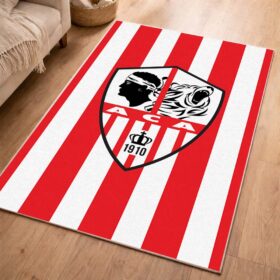 Tapis AC Ajaccio French Football Team ACA FC 09