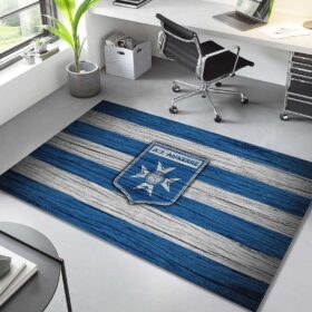Tapis AJ Auxerre French Football Team 12