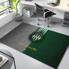 Tapis AS Saint-Etienne French Football Team 03