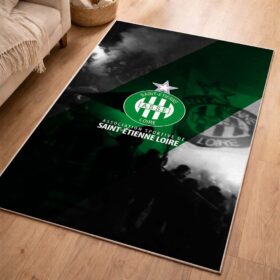 Tapis AS Saint-Etienne French Football Team 04