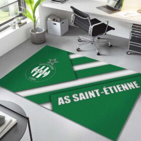 Tapis AS Saint-Etienne French Football Team 08