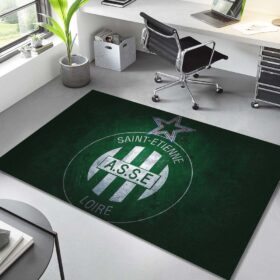 Tapis AS Saint-Etienne French Football Team 11