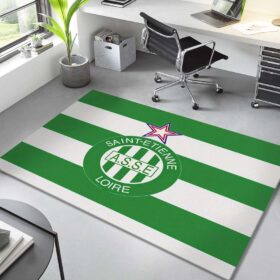 Tapis AS Saint-Etienne French Football Team 12