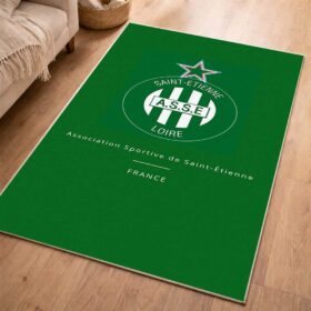 Tapis AS Saint-Etienne French Football Team 15