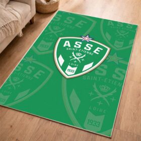 Tapis AS Saint-Etienne French Football Team 18