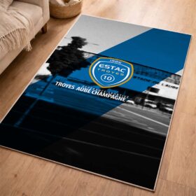 Tapis ESTAC Troyes Football Team 01