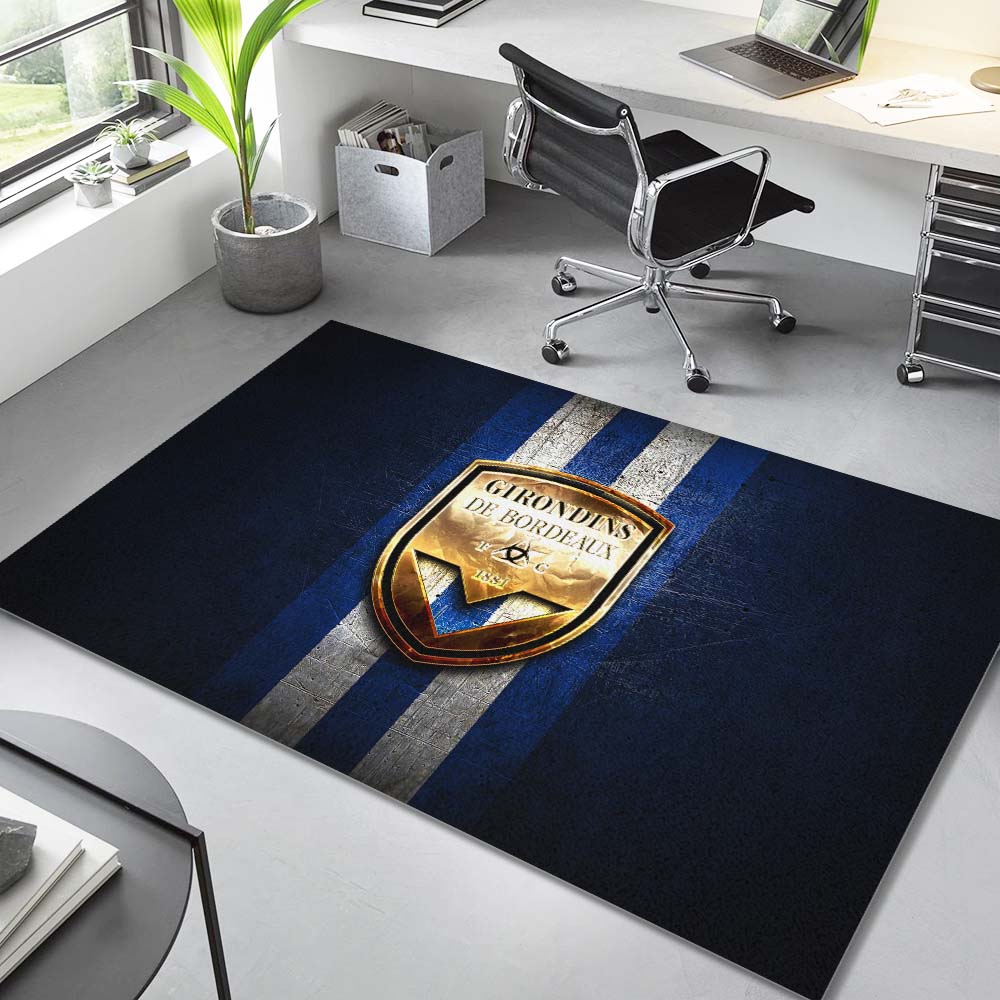 Tapis Girondins de Bordeaux French Football Team 10