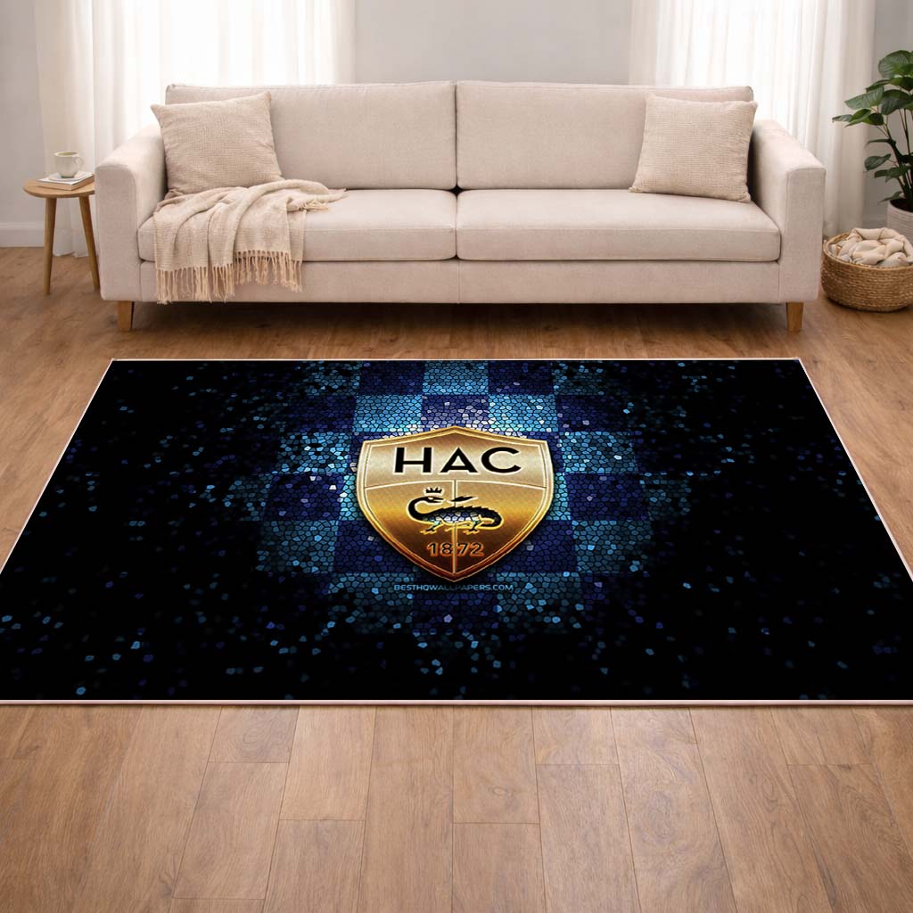 Tapis HAC Le Havre AC French Football Team 04 – Image 2