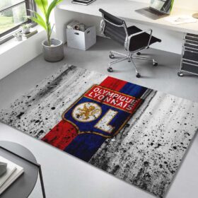 Tapis OL Olympique Lyonnais French Football Team 10