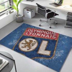 Tapis OL Olympique Lyonnais French Football Team 17