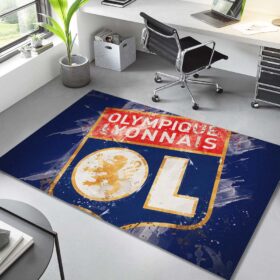 Tapis OL Olympique Lyonnais French Football Team 18