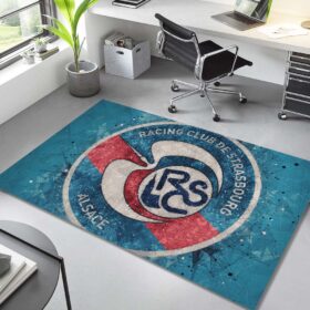Tapis RC Strasbourg Alsace French Football Team 11