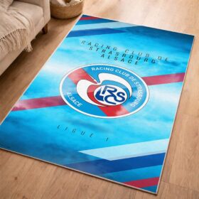 Tapis RC Strasbourg Alsace French Football Team 13