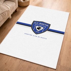 Tapis SC Bastia Football Team 01