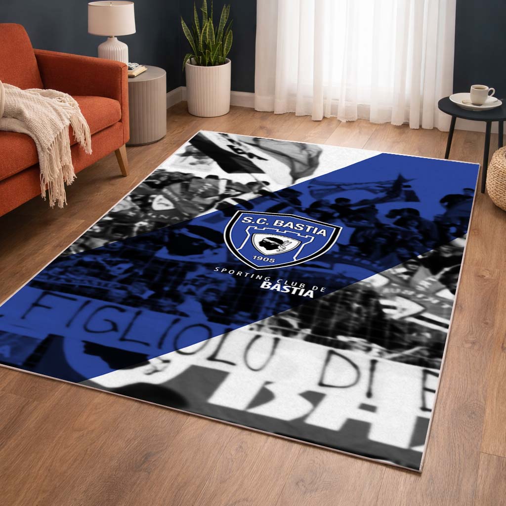 Tapis SC Bastia Football Team 02 – Image 2
