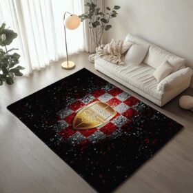 Tapis Arsenal FC Signature Diamond Pattern
