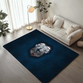 Tapis Cardiff City FC EFL Championship Blue Metal Background