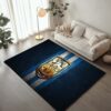 Tapis Huddersfield Town FC EFL Championship Blue Metal