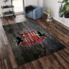 Tapis Sunderland A.F.C FC EFL Championship wooden background